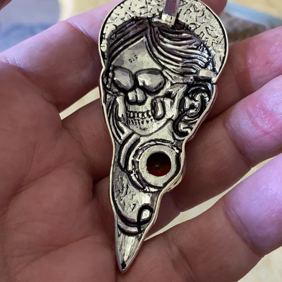 Vintage 925 skills turmaline pendent - Picture 4 of 6